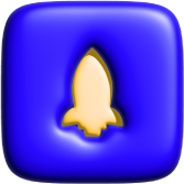 bouton fusée
