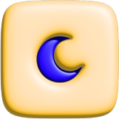 bouton lune